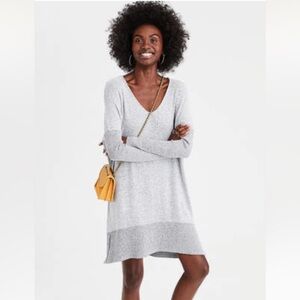 AE SOFT & SEXY PLUSH SHIFT SWEATER DRESS/TUNIC, Sz L